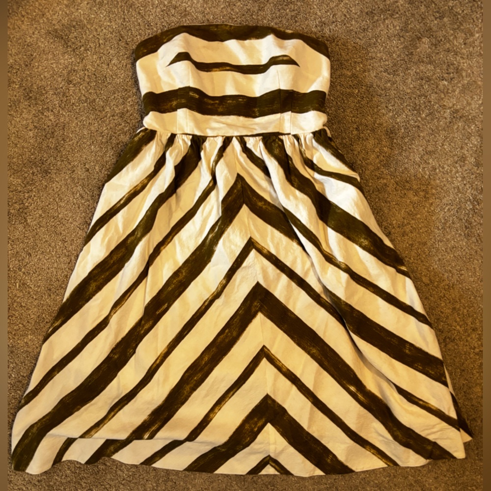 Moulinette Soeurs Paint Stripe Dress by Anthropologie
